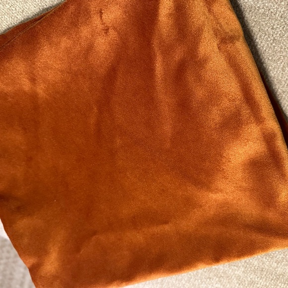 2 velvet pillow covers. 26x26 Never used. Beautiful quality. - Picture 2 of 3